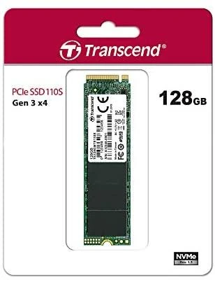 TRANSCEND 128GB M.2 2280PCIe Gen3x4 3D TLC be DRAM