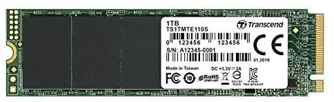 Transcend SSD 110S 1TB 3D NAND Flash PCIe Gen3 x4 M.2 2280, R/W 1700/1500 MB/s