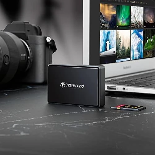 TRANSCEND universalus UHS-II kortelių skaitytuvas USB 3.1 Gen 1