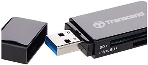 TRANSCEND superSpeed USB 3.0 kortelių skaitytuvas RDF5