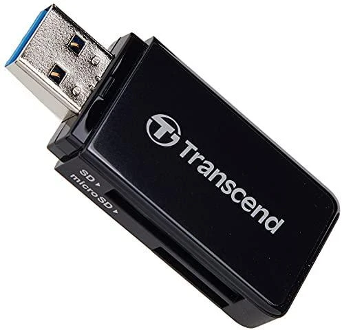 TRANSCEND superSpeed USB 3.0 kortelių skaitytuvas RDF5