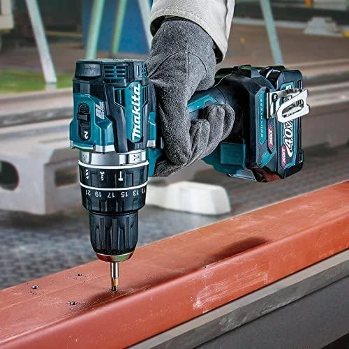 Akumuliatorinis smūginis gręžtuvas-suktuvas Makita HP002GD201 40V Max XGT