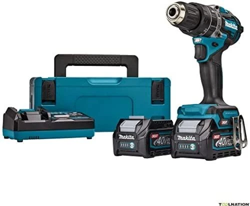 Akumuliatorinis smūginis gręžtuvas-suktuvas Makita HP002GD201 40V Max XGT