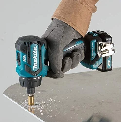 Makita DF032DSAJ Akumuliatorinis gręžtuvas, 12V MAX, 2x2,0 Ah Li-ion 35/21 Nm, 0,88kg, 1/4", LED 2-speed, BL, MAKPACK