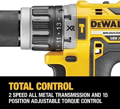Smūginis suktuvas - gręžtuvas DeWalt DCD796D2-QW, 18V, 70Nm, 2x2.0Ah