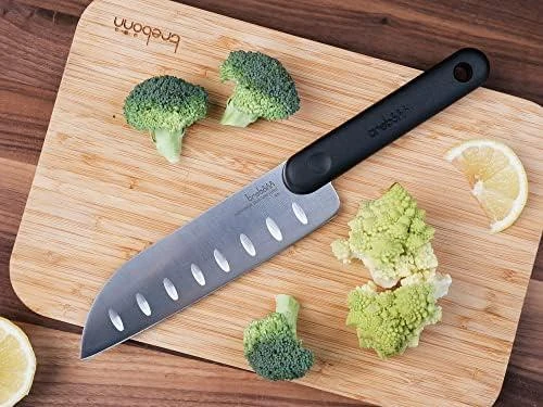Santoku peilis - juodas / Trebonn
