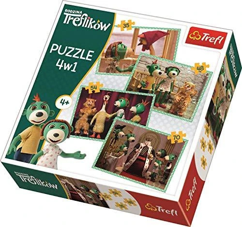 Trefl Dėlionė 207 vnt. - Treflikai