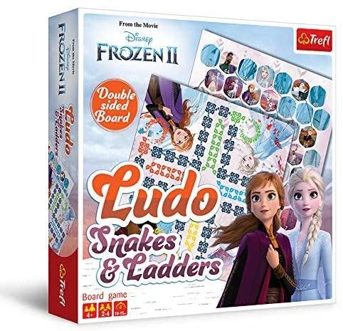 TREFL FROZEN Žaidimas „Gyvatės ir kopėčios: Ledo šalis 2“