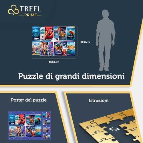 Trefl Dėlionė 6000 vnt. - Pixar animacija