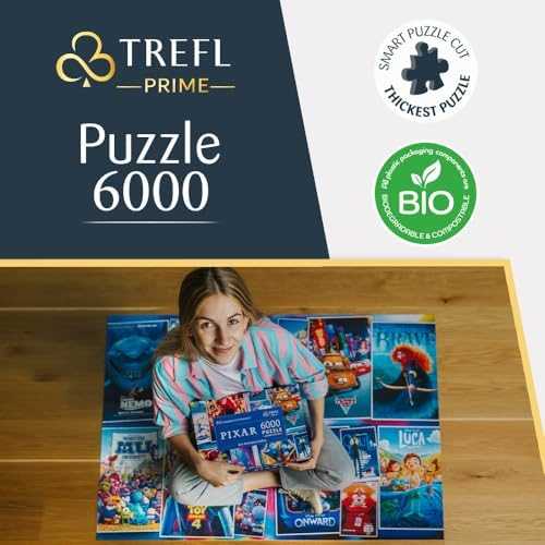 Trefl Dėlionė 6000 vnt. - Pixar animacija