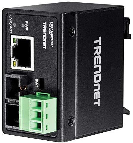 TRENDnet 100Base-FX MM šviesolaidinis keitiklis. SC, 2 km, IP 30 (TI-F10SC)