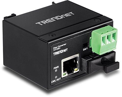 TRENDnet 100Base-FX MM šviesolaidinis keitiklis. SC, 2 km, IP 30 (TI-F10SC)