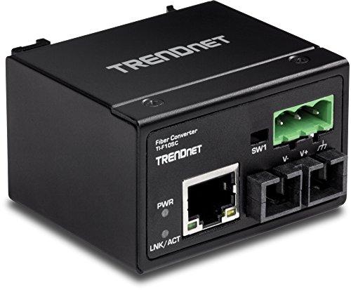 TRENDnet 100Base-FX MM šviesolaidinis keitiklis. SC, 2 km, IP 30 (TI-F10SC)