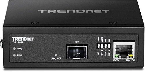 TRENDnet pramoninis keitiklis su SFP ir RJ45 prievadais