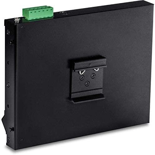 Šakotuvas TRENDnet 10 prievadų pramoninis Gigabit PoE+ WallMount priekinis Acc