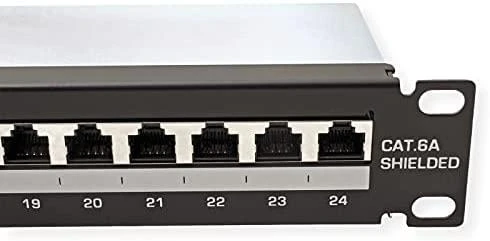 TRENDnet patchpanel 24 portų UTP 6 kategorija TC-P24C6AS
