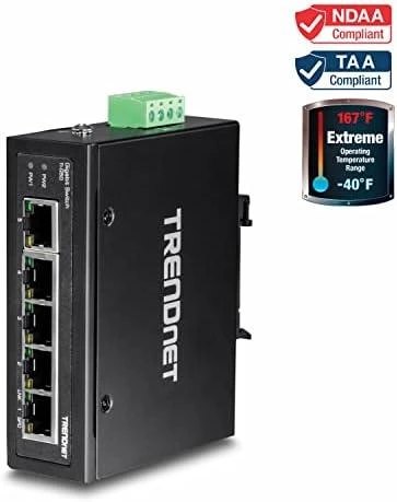 Šakotuvas Carruzzo Trendnet TI-G50 tinklo komutatorius Ne-valdomas Gigabit Ethernet (10/100/1000)