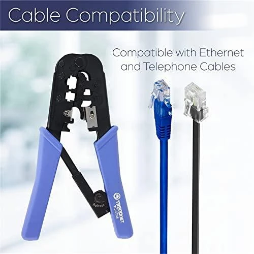 TRENDNET RJ-11/RJ-45 CRIMP/CUT/STRIP TAIP PAT