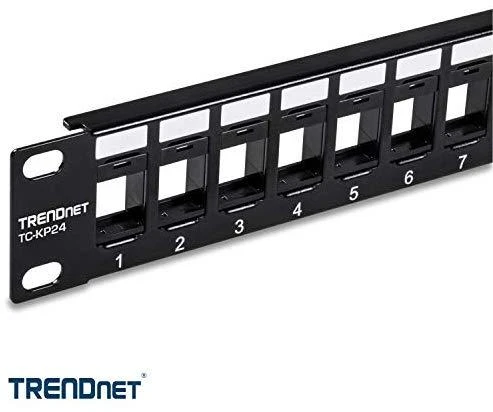 TRENDnet patchpanel 24 prievadų UTP 5e kategorija TC-KP24