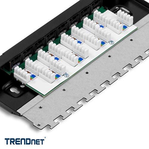 TRENDnet Patchpanel 8-Port Cat6A ungeschirmt (10" wide)