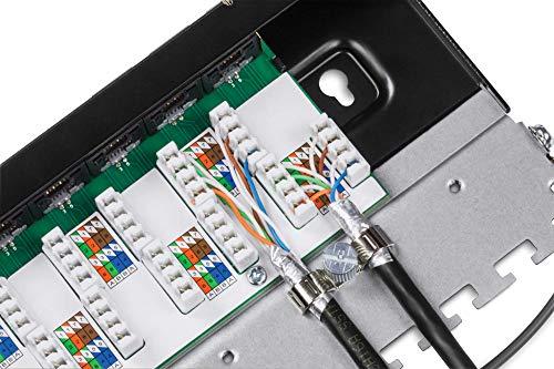 TRENDnet Patchpanel 8-Port Cat6A ungeschirmt (10" wide)