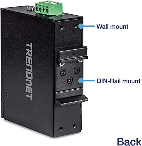 Šakotuvas Trendnet 5-PORT IND.FAST ETH SWITCH - DIN-RAIL