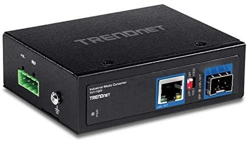 Carruzzo Trendnet TI-F11SFP tinklo medijos keitiklis 1000 Mbit/ai Juoda