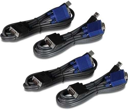 TRENDNET 4 prievadų USB KVM jungiklio rinkinys