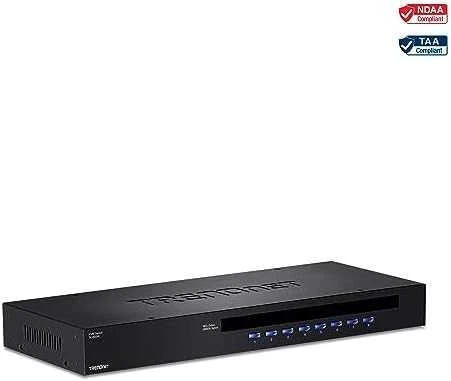 TRENDnet TK 803R 8 prievadų Kvm jungiklis – PS/2 PS/2