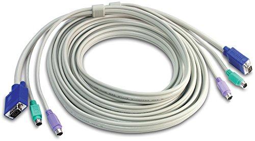 Kabelis TRENDnet KVM kabelis VGA/PS2 15 pėdų 4,5 m TK-C15