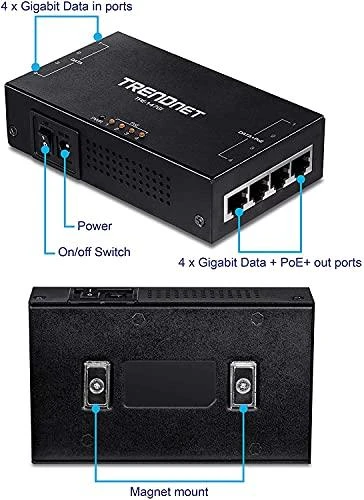 Carruzzo Trendnet TPE-147GI PoE adapteris Gigabitinis eternetas