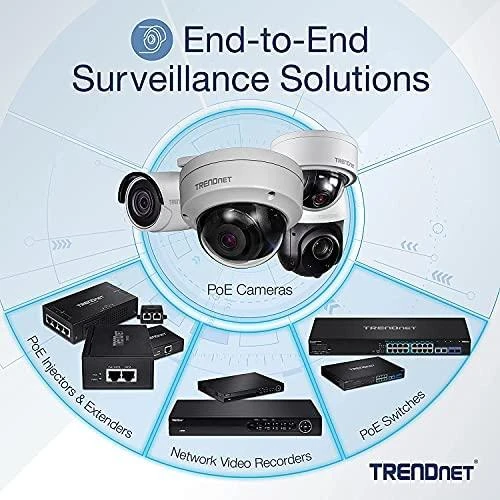 Carruzzo Trendnet TPE-E100 tiltelis / kartotuvas 800 Mbit/ai Juoda