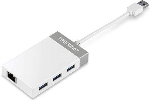 HUB USB TRENDnet 1x RJ-45 + 3x USB-A 3.0 (TU3-ETGH3)