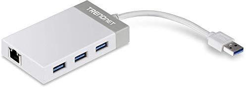 HUB USB TRENDnet 1x RJ-45 + 3x USB-A 3.0 (TU3-ETGH3)
