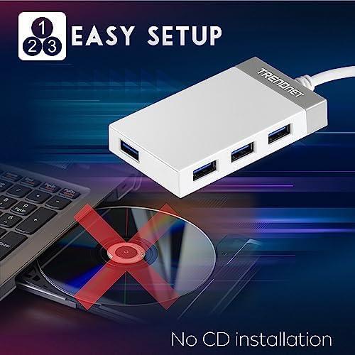 HUB USB TRENDnet 4x USB-A 3.0 (TUC-H4E)