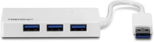 TRENDNET 4 prievadų didelės spartos USB 3.0 mini šakotuvas