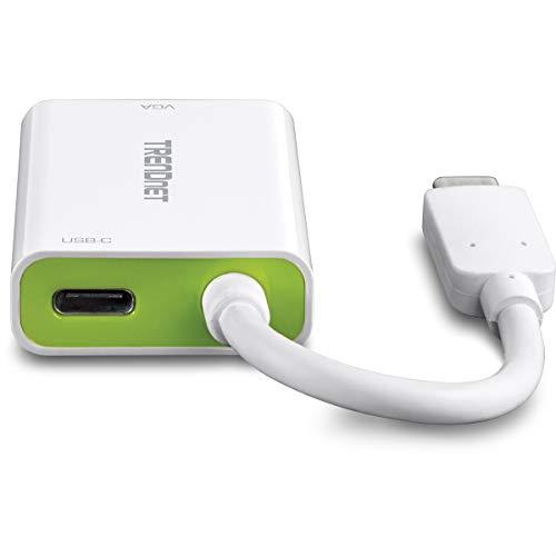 USB adapteris TRENDnet USB-C – VGA Baltas (TUC-VGA2)