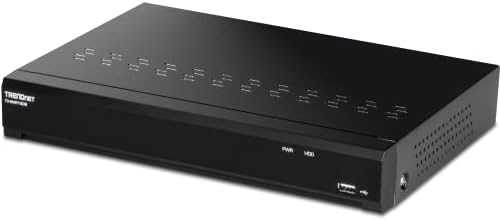 TRENDnet Trendnet TV-NVR1508 tinklo vaizdo įrašymo įrenginys (NVR) juodas