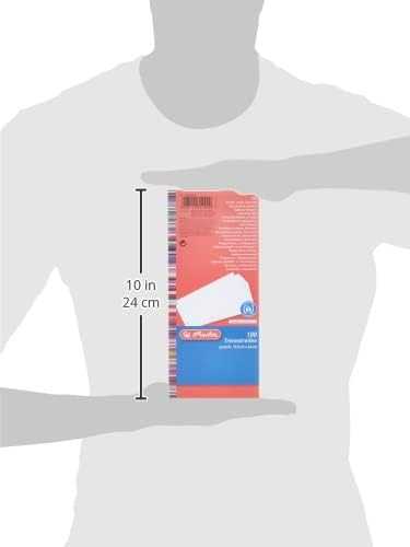 Herlitz Binder skirstytuvai 1/3 A4 100vnt HERLITZ