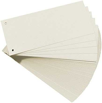 Herlitz Binder skirstytuvai 1/3 A4 100vnt HERLITZ