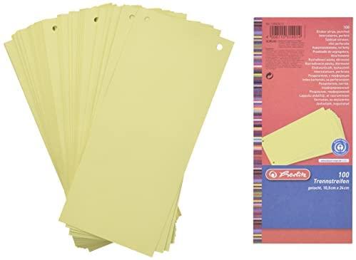 Herlitz Binder skirstytuvai 1/3 A4 100vnt HERLITZ