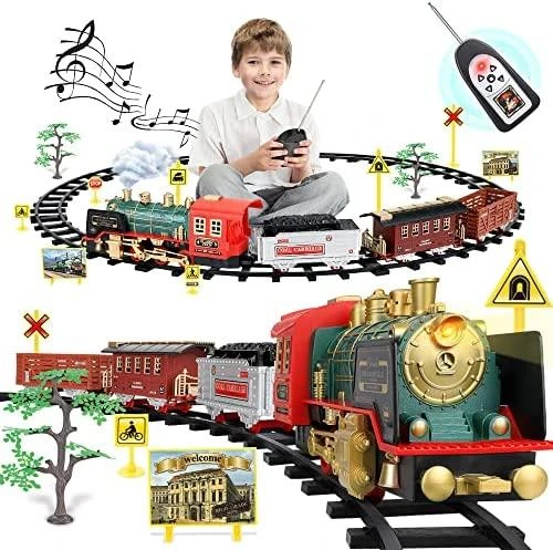 Ravensburger BRIO RAILWAY traukinys su pakraunamu varikliu ir USB kabeliu, 33599
