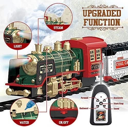 Ravensburger BRIO RAILWAY traukinys su pakraunamu varikliu ir USB kabeliu, 33599