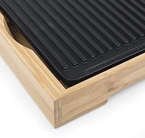 Tristar | Bamboo Grilis XL | TG2514B | Table | 2200 W | Juodas