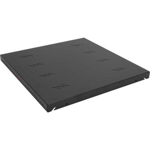 TRITON lentyna su perforacija 19", 1U/450mm, keliamoji galia 80kg, juoda