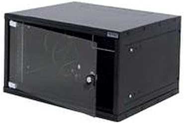 Equip TRITON 19" vientisa spintelė 6U/400mm, juoda, išlankstytas butas