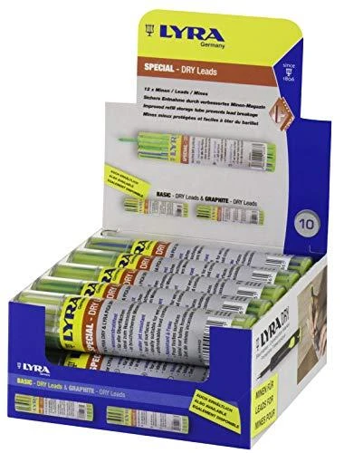 Fila Vandeniui atsparių šerdelių papildymo rinkinys (12 vnt.) LYRA DRY SPECIAL