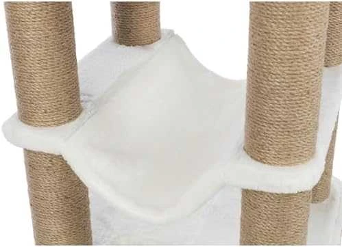 TRIXIE Draskyklė katėms Lucano, baltos ir taupe spalvos, XXL