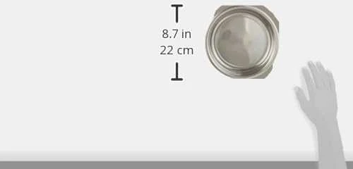 Trixie METALINIS DUBENIS SU GUMINIU PAGRINDU 1,7L / 21cm