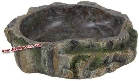 Trixie roplių vandens ir maisto dubuo 18,5×4,5×17 cm